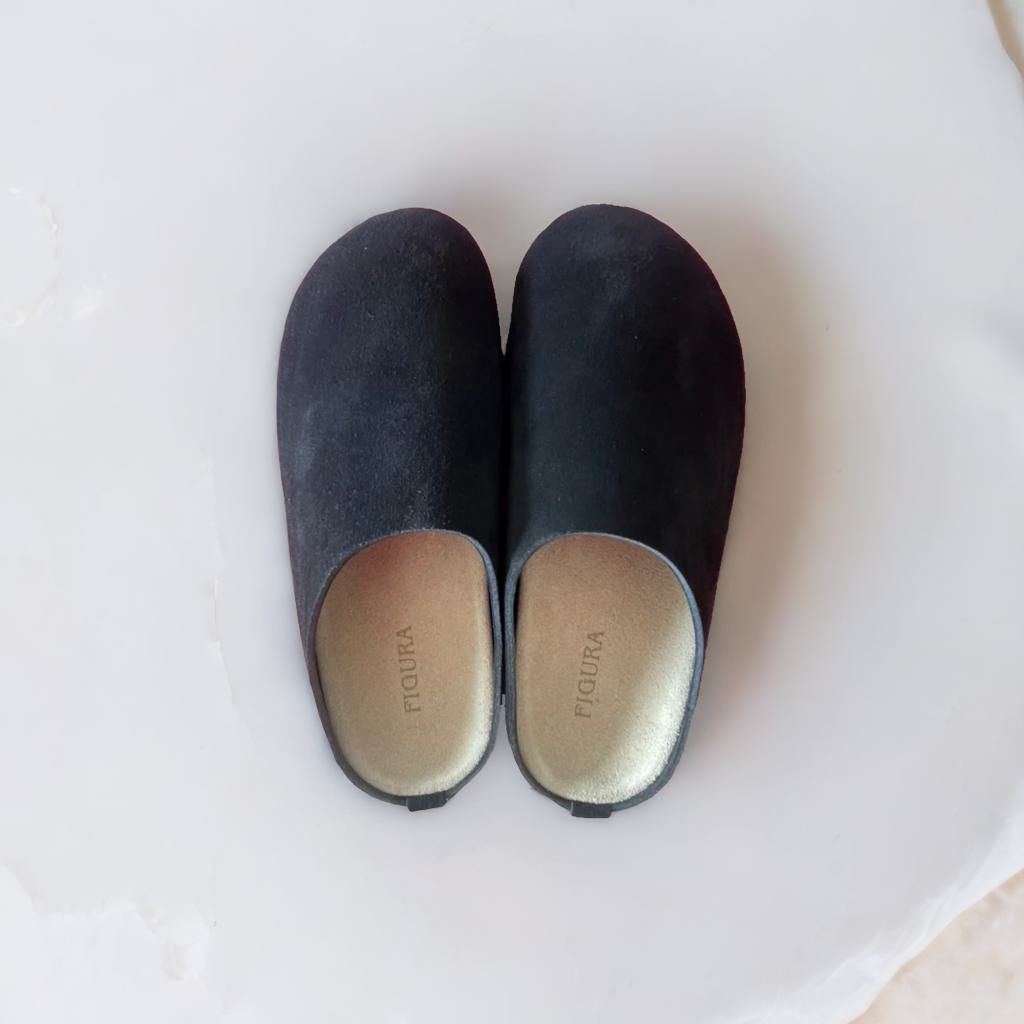 Jet Black Martin Mules