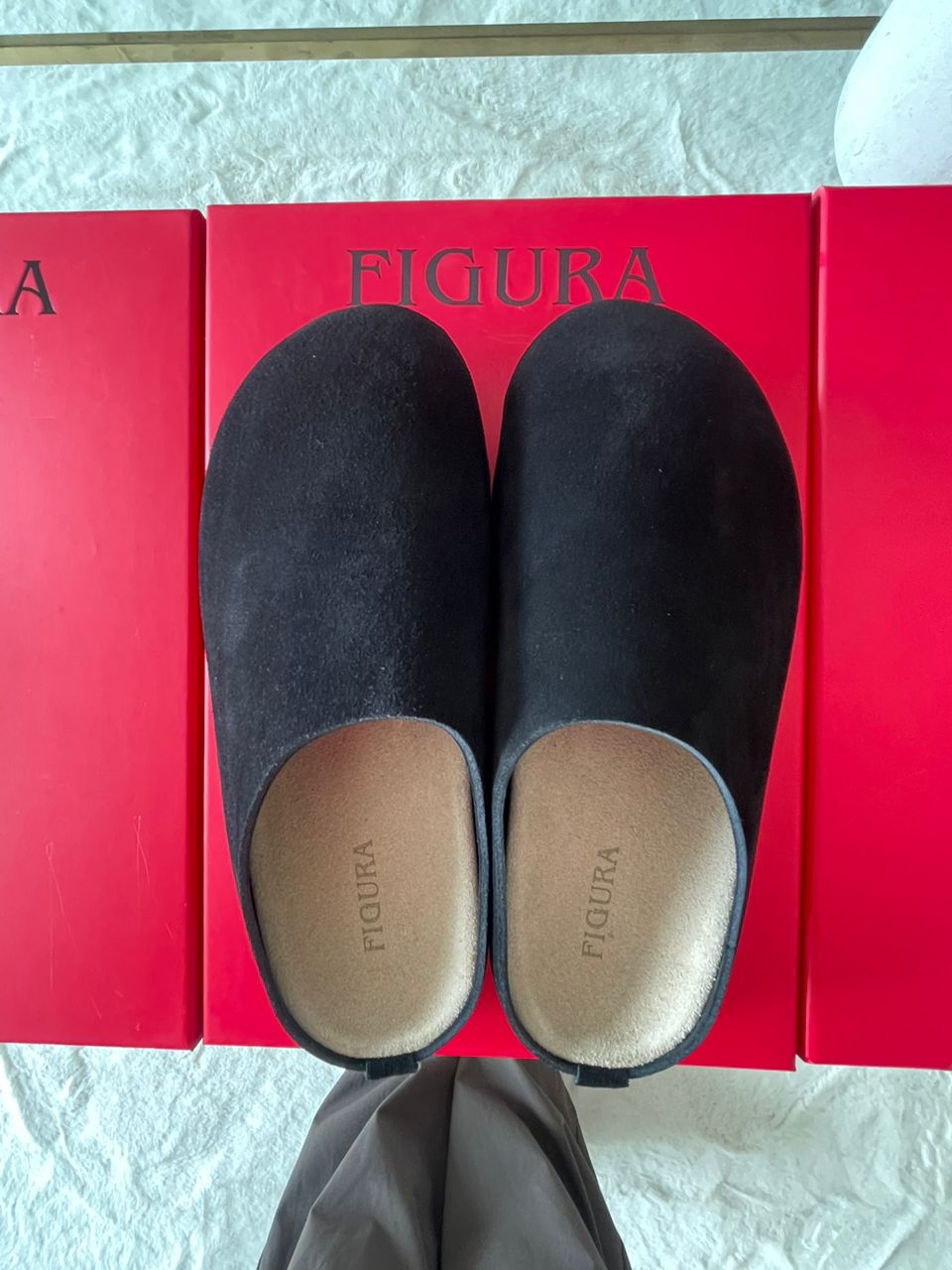 Jet Black Martin Mules